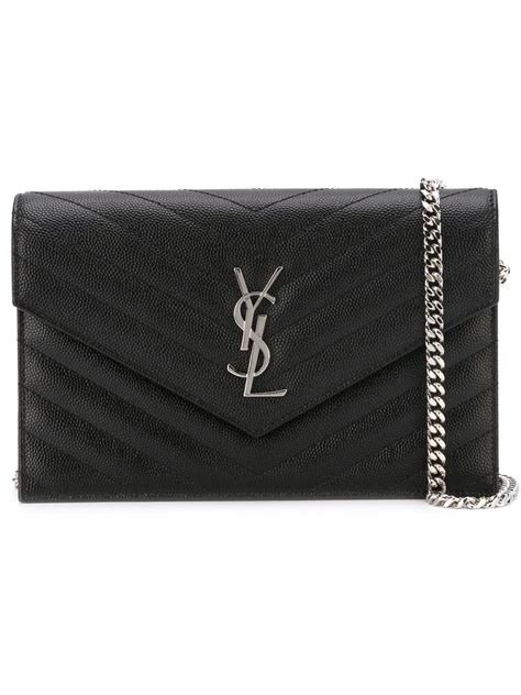 ysl envelope wallet white|ysl monogram quilted wallet.